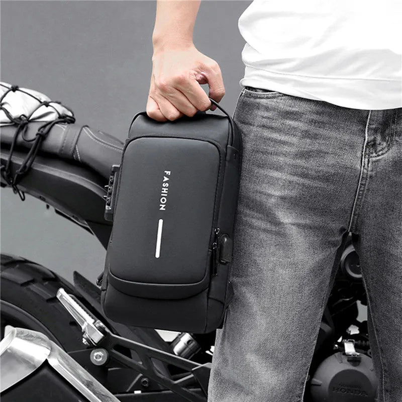 Sporty Waterproof Sling Shoulder Pouch